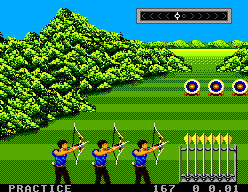 Olympic Gold Barcelona 92 screenshot 3 for Sega Game Gear